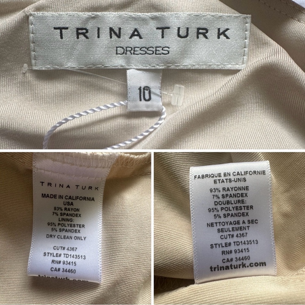 Trina Turk Multicolor Margery 2 Ikat Print Sleeveless Maxi Dress Size 10 NWT - Picture 8 of 12